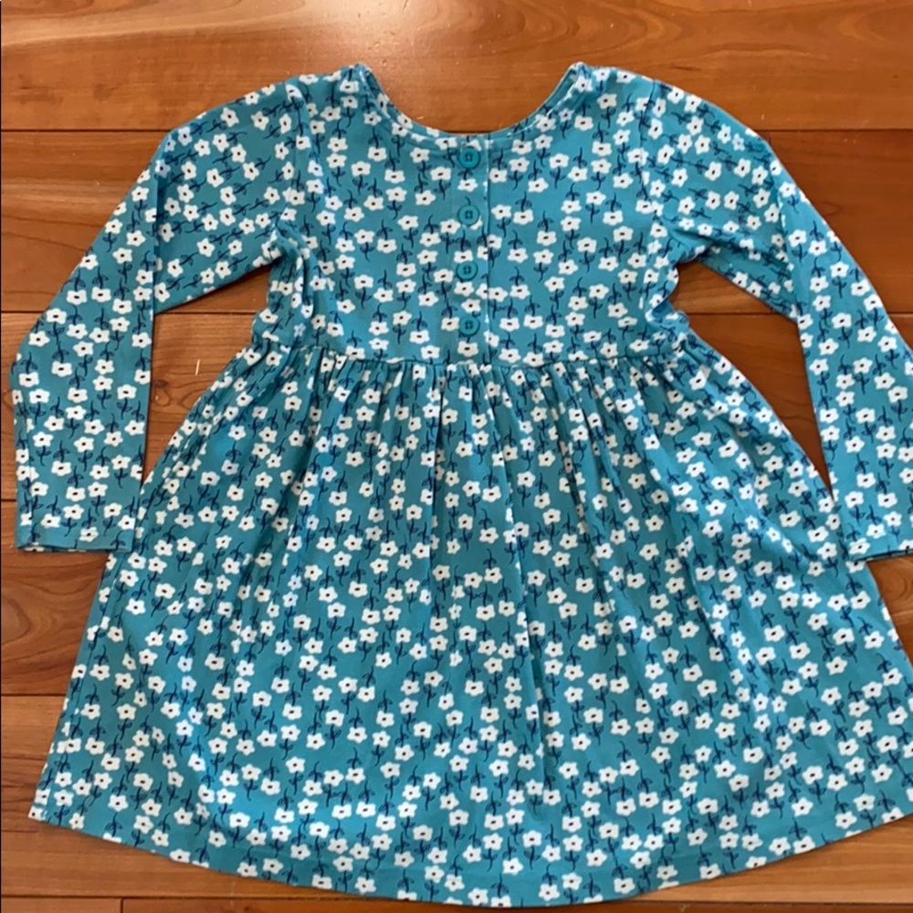 Hanna Andersson long sleeve dress size 110 (5)